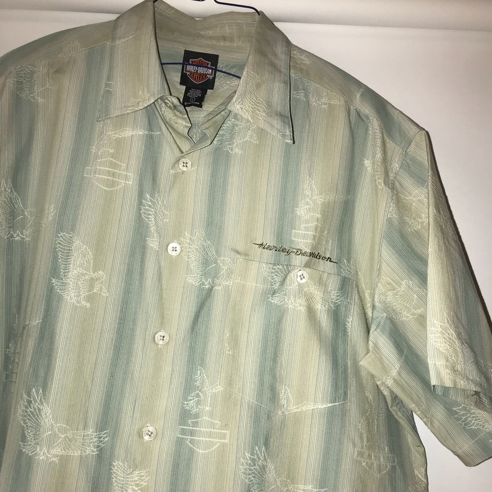 Harley Davidson men’s button up